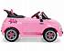 Детский электромобиль Fiat 500 Star Pink R/C, цвет – розовый  - миниатюра №4